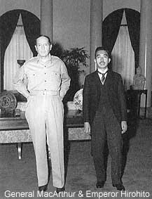 General MacArthur and Emperor Hirohito