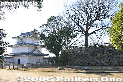 Hitsujisaru Turret (坤櫓) and castle tower foundation
Keywords: Hyogo Prefecture Akashi castle