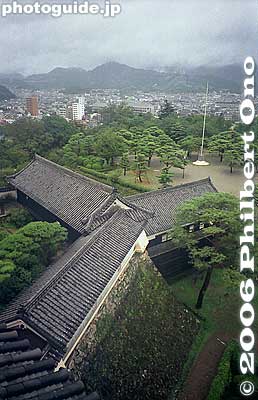 View from castle tower
Keywords: kochi prefecture castle