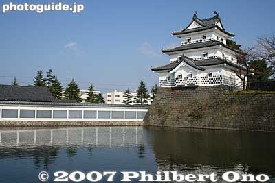 Sangai Yagura Turret, Shibata Castle 三階櫓
Keywords: niigata shibata castle park turret
