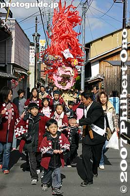 Keywords: shiga omi-hachiman sagicho matsuri festival float boar