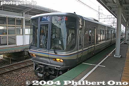 Omi-Takashima Station and Kosei Line train.
Keywords: shiga takashima takashima-cho 