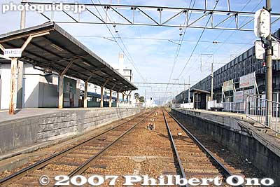 Keywords: shiga toyosato train station ohmi railways