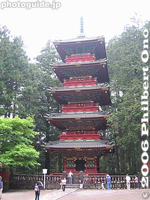 Five-story pagoda 五重塔
Keywords: tochigi nikko world heritage site toshogu shrine
