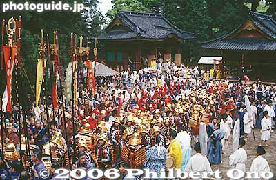 Near departure time at Otabisho
Keywords: tochigi nikko toshogu shrine spring festival matsuri5