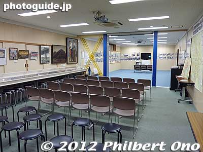 Mini theater for a short film.
Keywords: tokyo koto-ku air raid museum world war