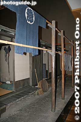 Clothes line for laundry.
Keywords: tokyo koto-ku fukagawa-edo museum architecture
