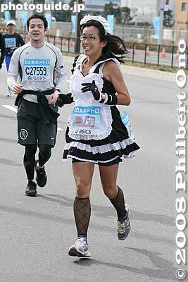 She wasn't the only one in a maid costume.
Keywords: tokyo marathon runners race costume players cosplayers maid
