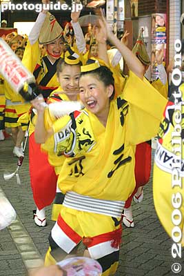 Koenji Awa Odori, Daisan Kikaku-ren　第三企画連
Keywords: tokyo suginami-ku koenji awa odori dance festival matsuri8 woman women kimono